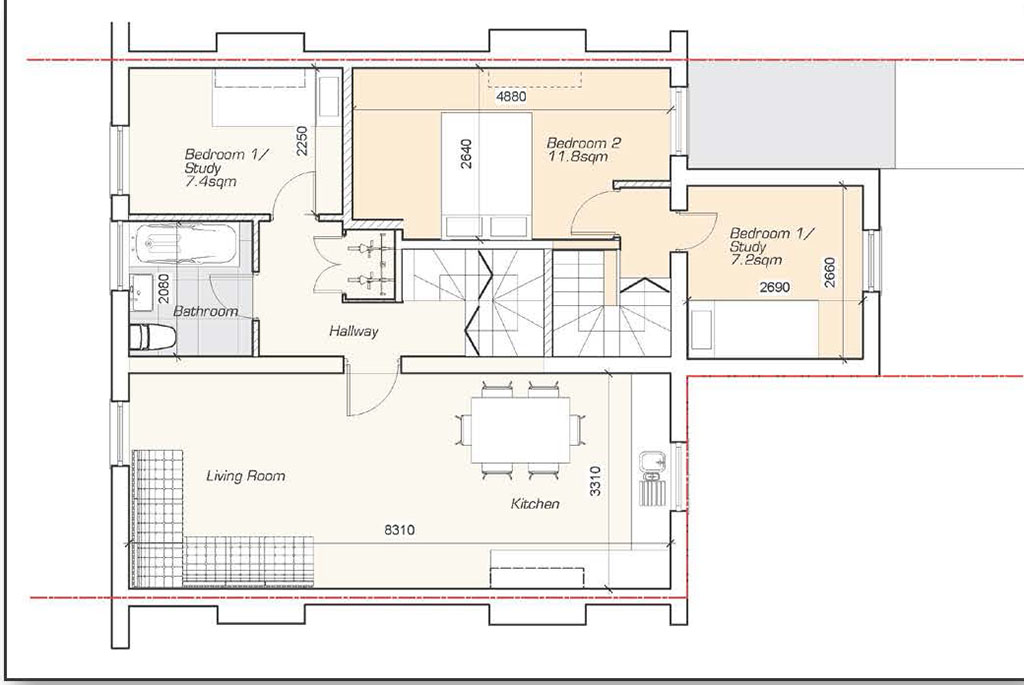Lot: 174 - PERIOD PROPERTY WITH PLANNING FOR CONVERSION - 